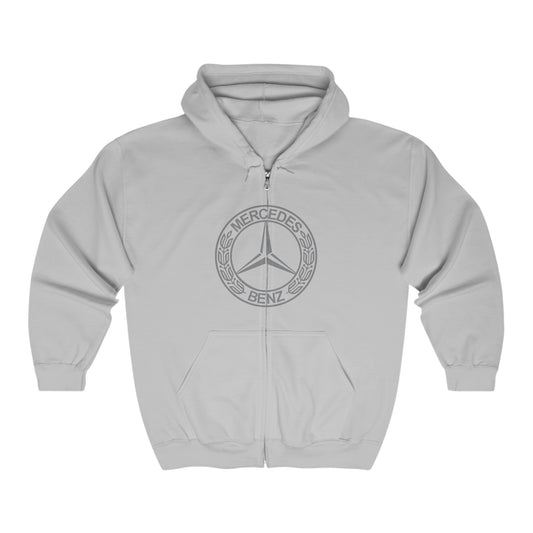 Mercedes Benz Zip-Up Hoodie