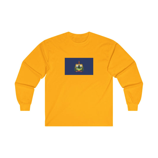 Vermont Flag Long Sleeve T-Shirt