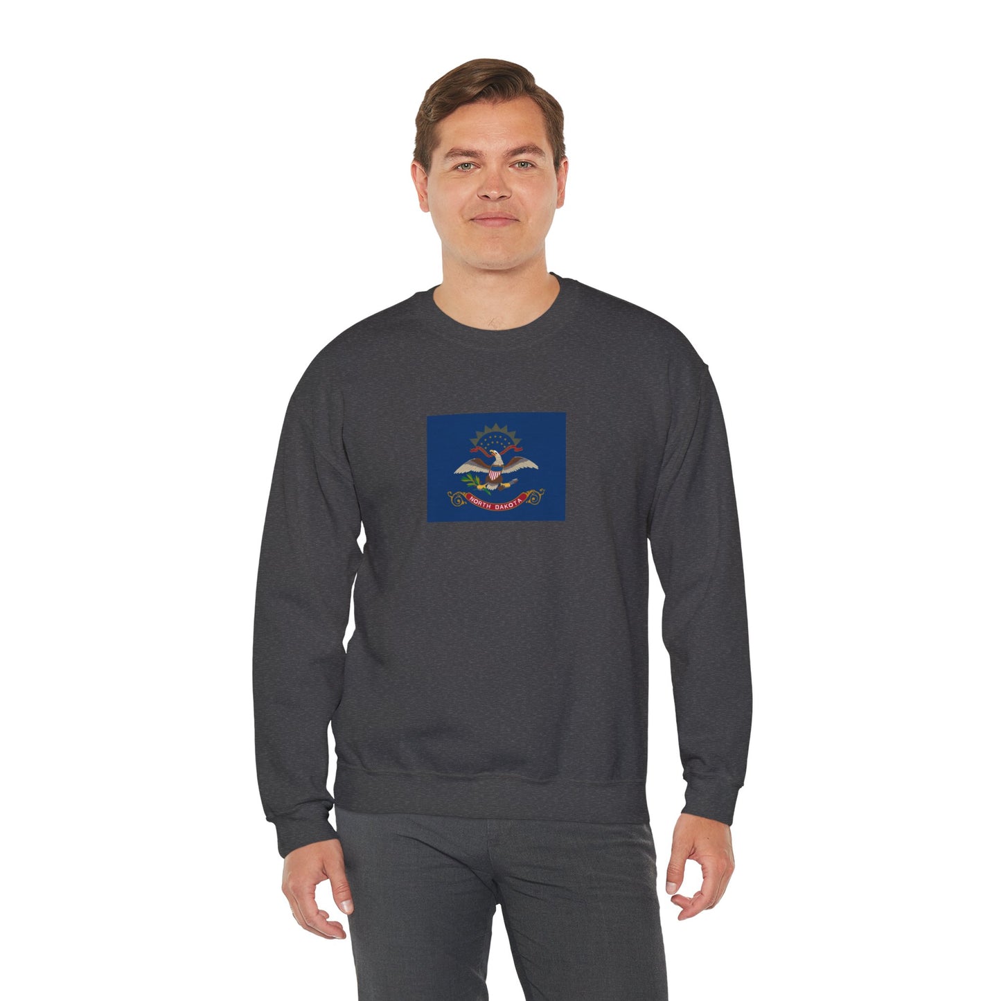 North Dakota Flag Sweatshirt