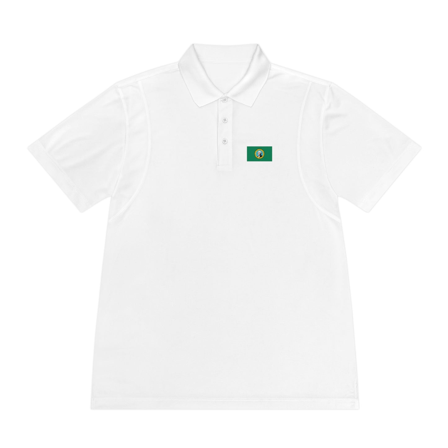 Washington Flag Polo Shirt