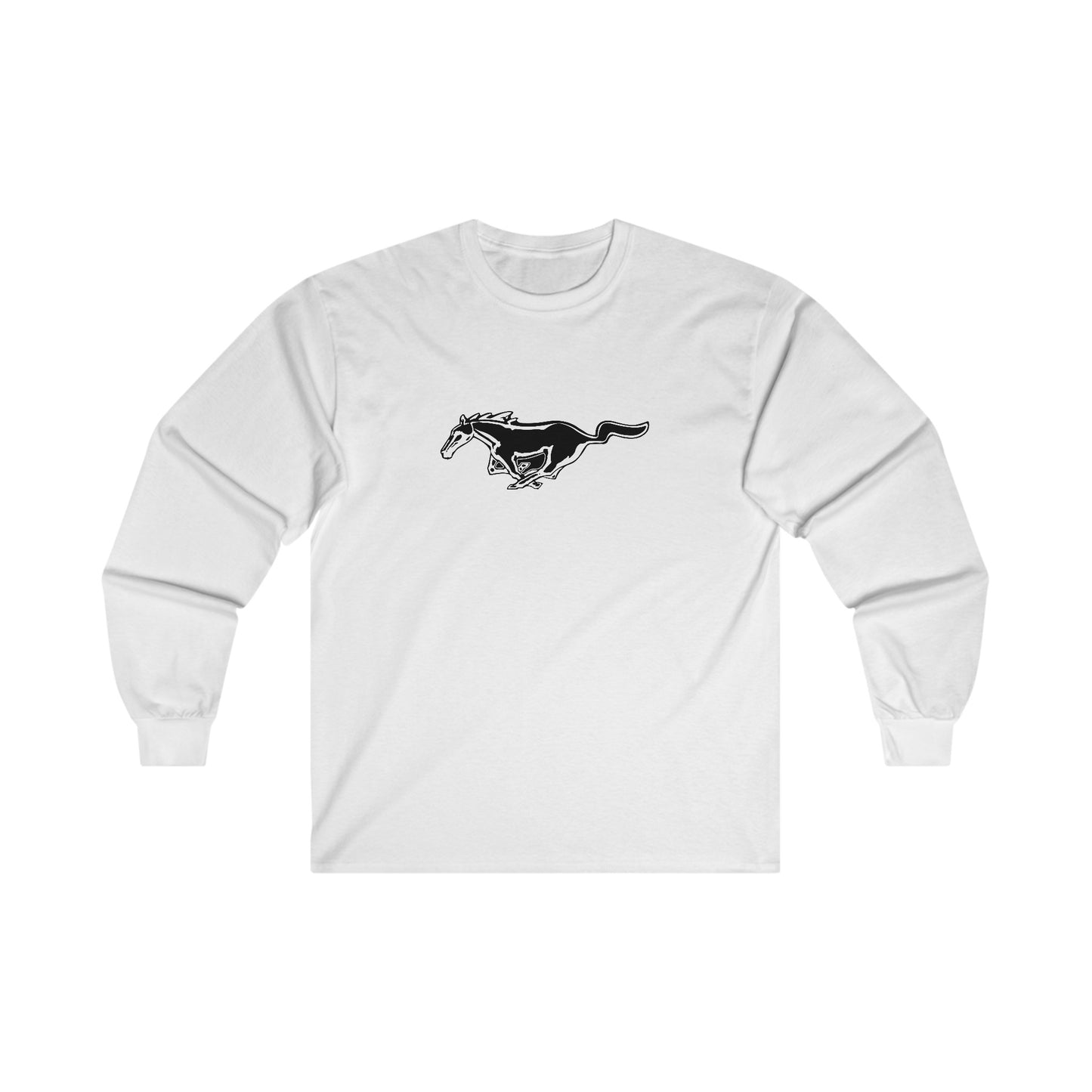 Mustang Horse Long Sleeve T-Shirt