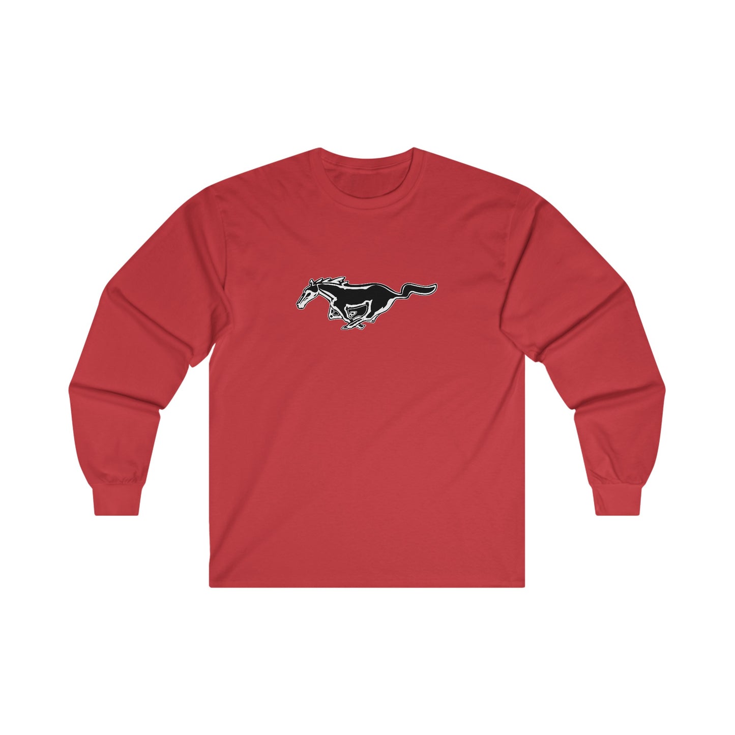 Mustang Horse Long Sleeve T-Shirt