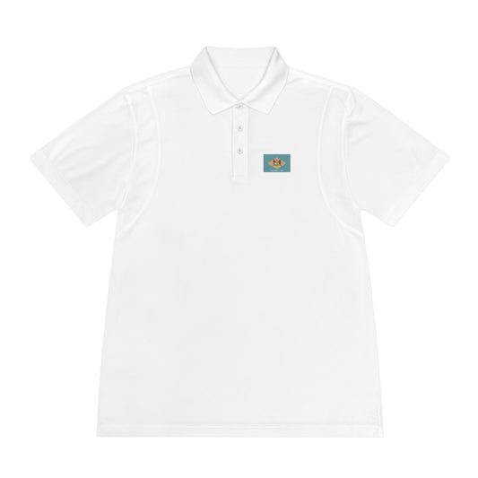 Delaware Flag Polo Shirt