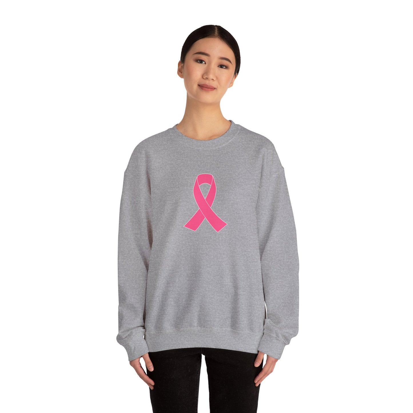 Pink Ribbon Logo Sweatshirt