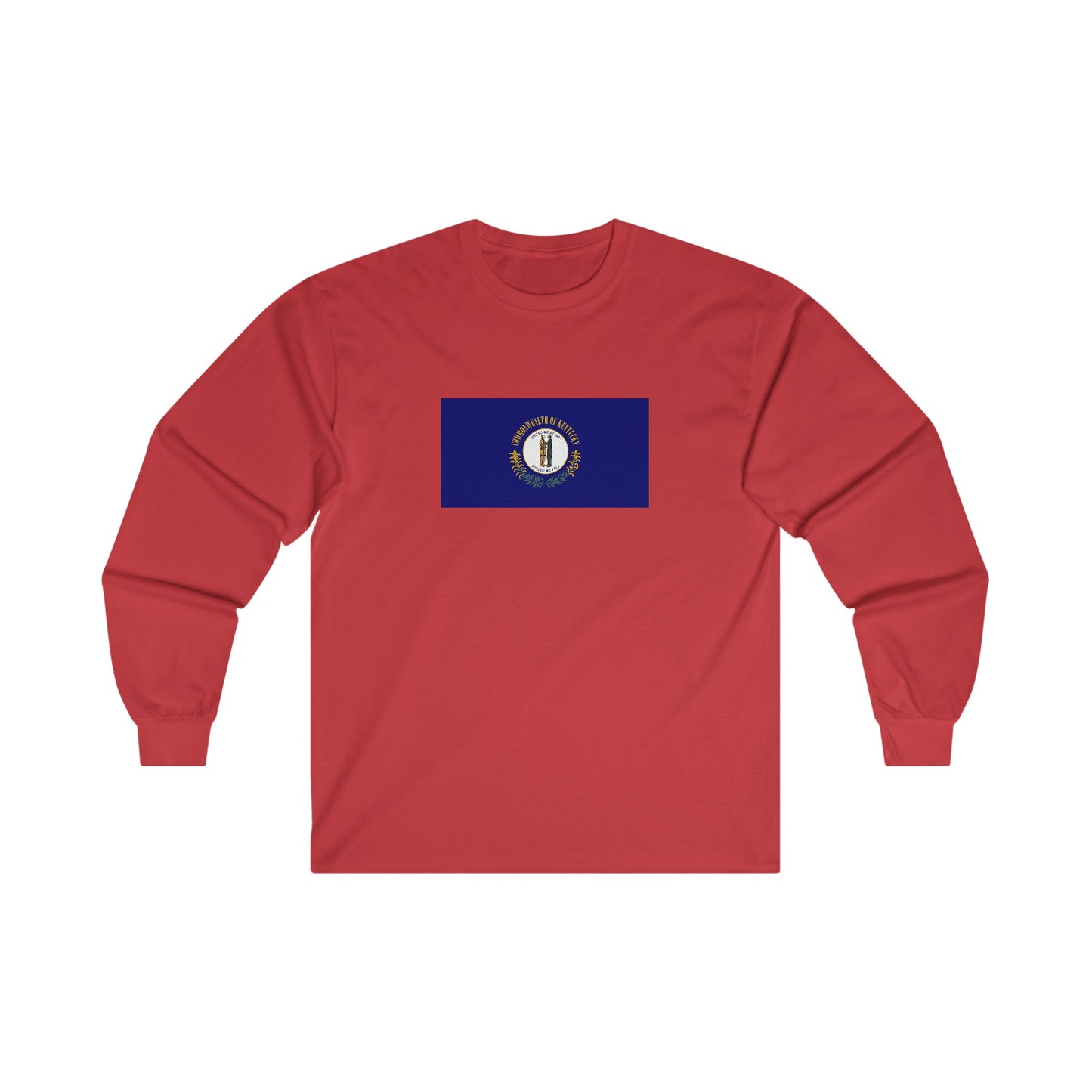 Kentucky Flag Long Sleeve T-Shirt