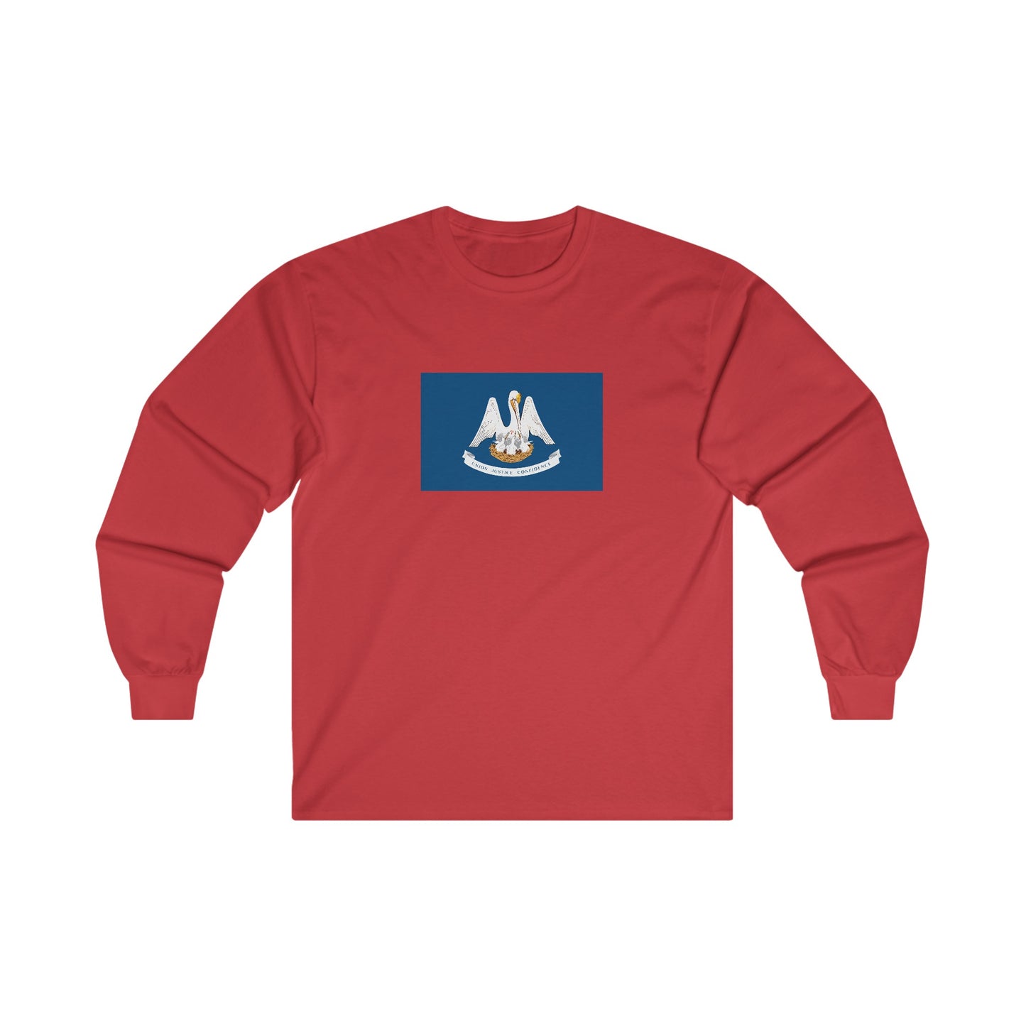 Louisiana Flag Long Sleeve T-Shirt