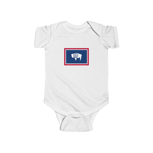 Wyoming Flag Onesie