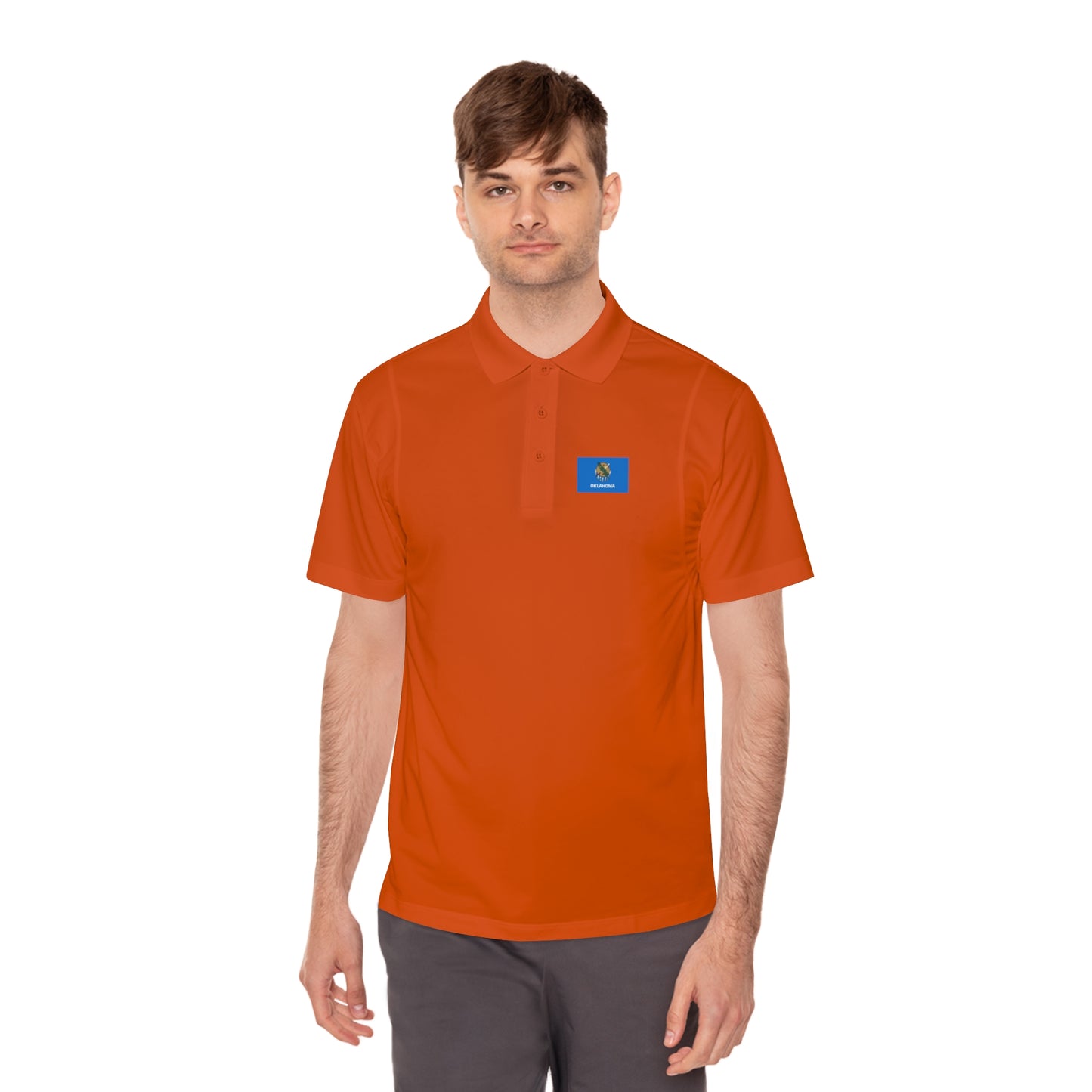 Oklahoma Flag Polo Shirt