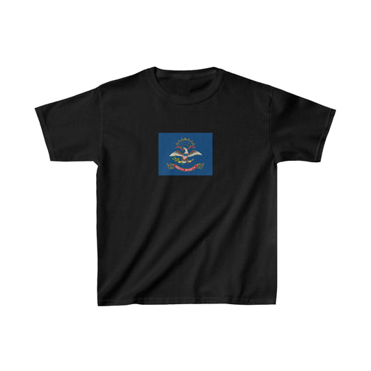 North Dakota Flag Youth T-Shirt