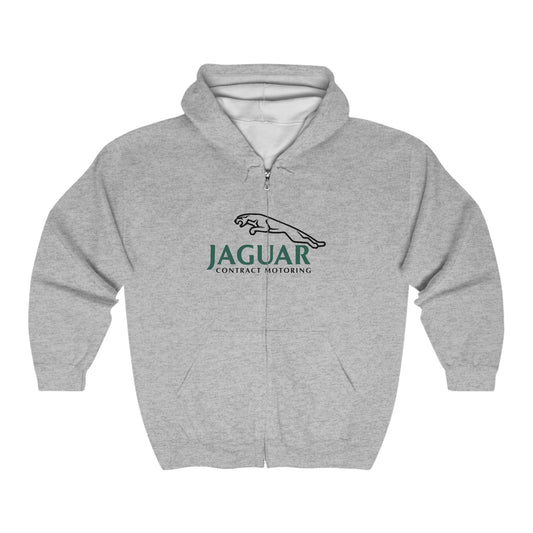 Jaguar Logo Zip-Up Hoodie