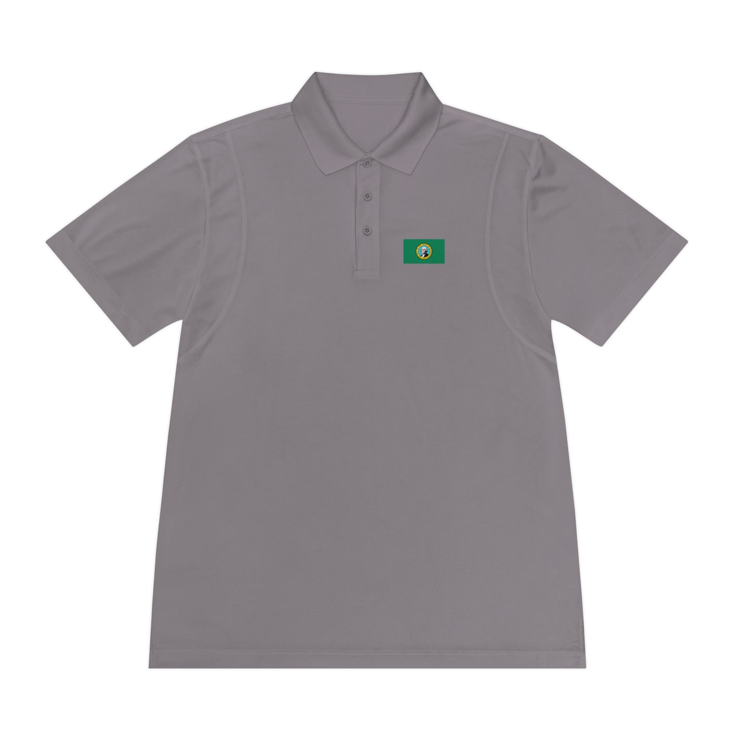 Washington Flag Polo Shirt