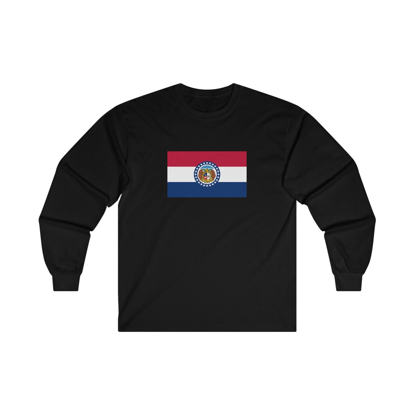 Missouri Flag Long Sleeve T-Shirt