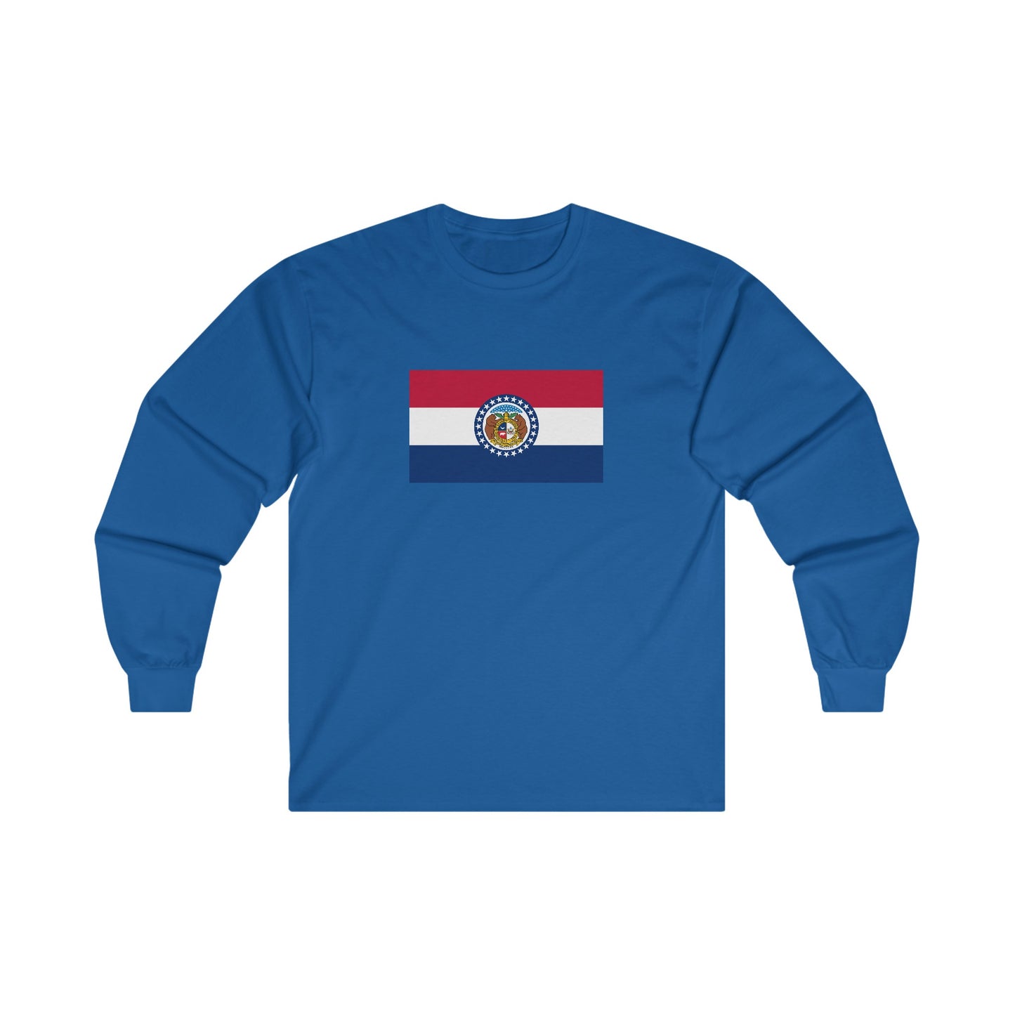 Missouri Flag Long Sleeve T-Shirt