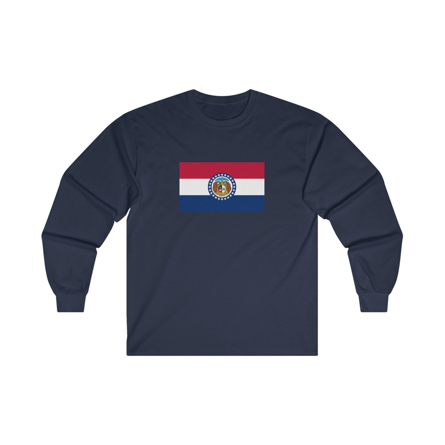 Missouri Flag Long Sleeve T-Shirt