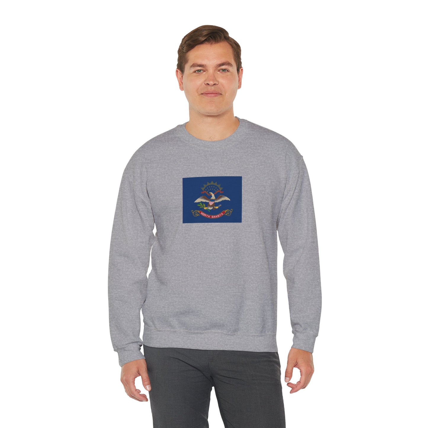 North Dakota Flag Sweatshirt