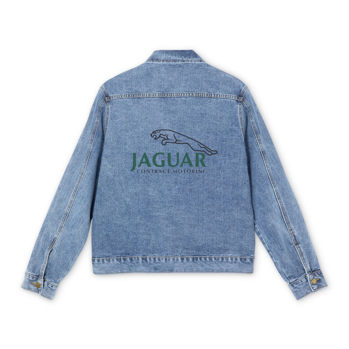 Jaguar Logo Adult Denim Jacket