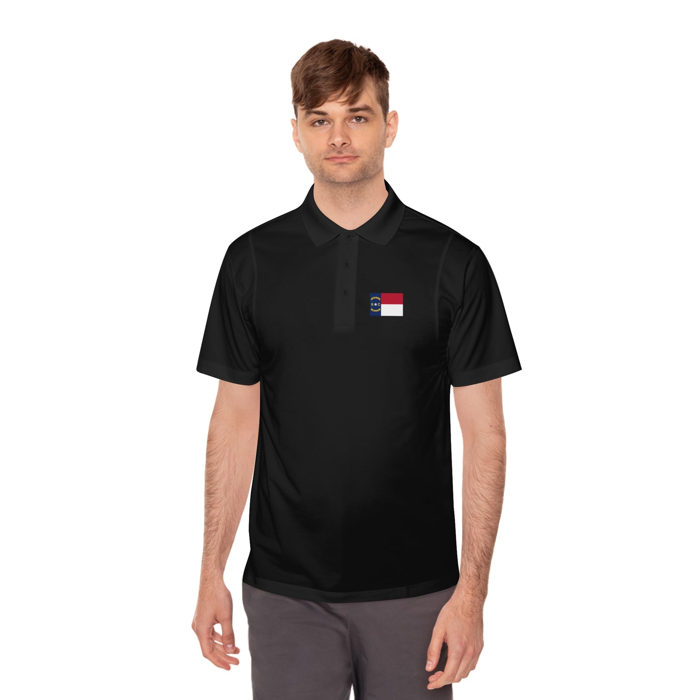 North Carolina Flag Polo Shirt