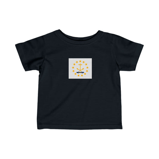 Rhode Island Flag Baby T-Shirt