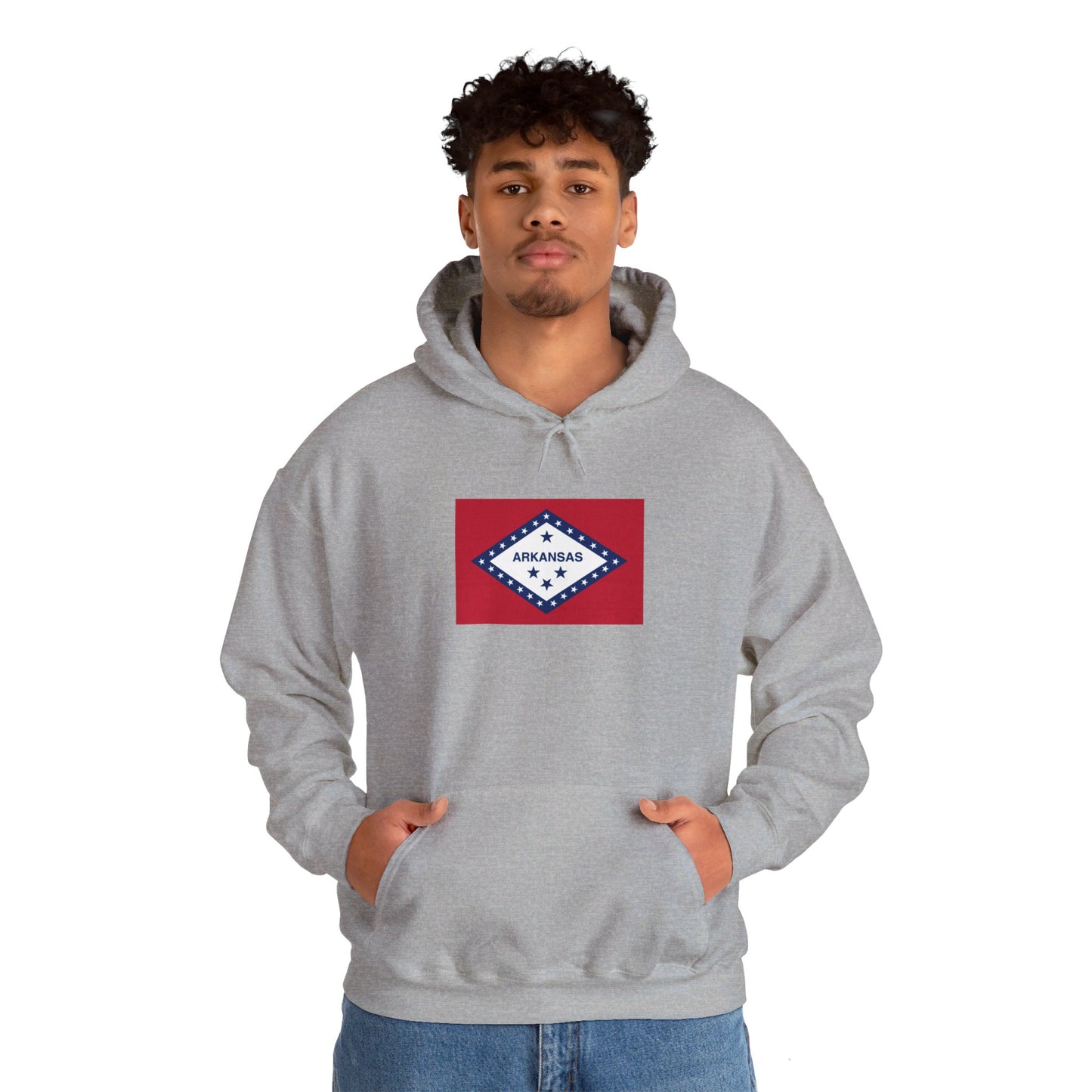 Arkansas Flag Hoodie