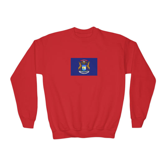 Michigan Flag Youth Sweatshirt