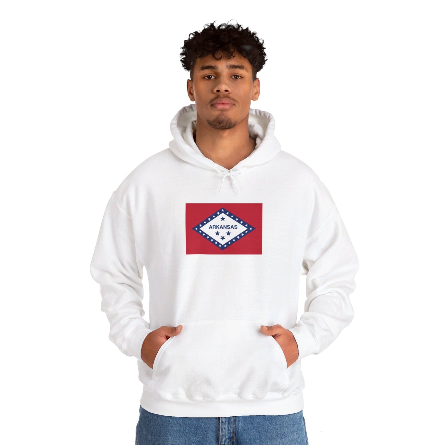 Arkansas Flag Hoodie