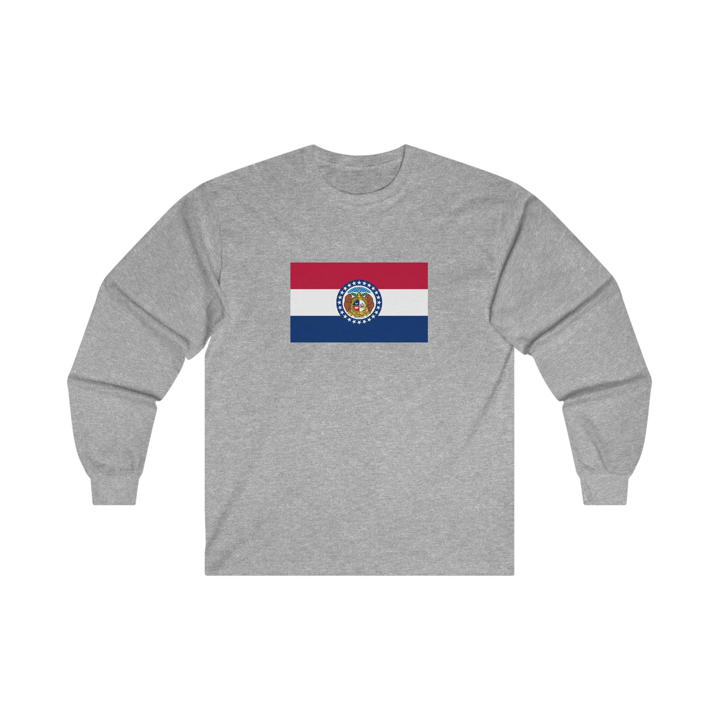 Missouri Flag Long Sleeve T-Shirt