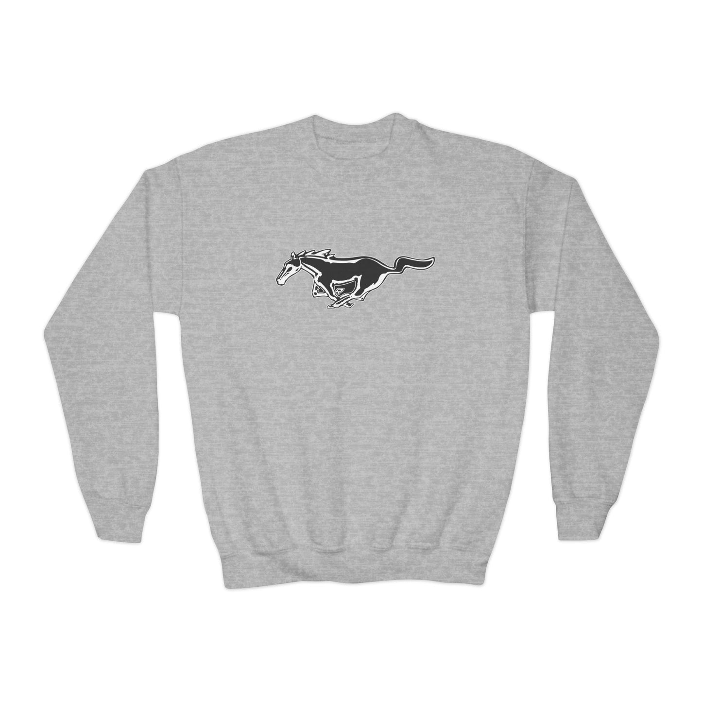 Mustang Horse Youth Sweatshirt