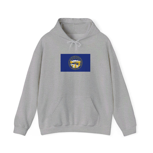 Nebraska Flag Hoodie