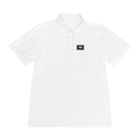 Wyoming Flag Polo Shirt