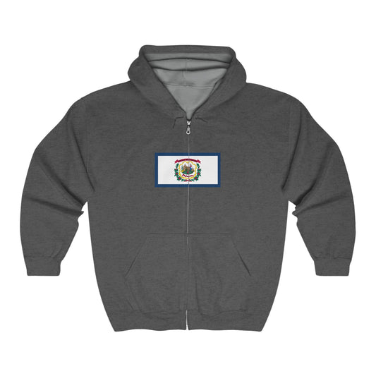 West Virginia Zip-Up Hoodie