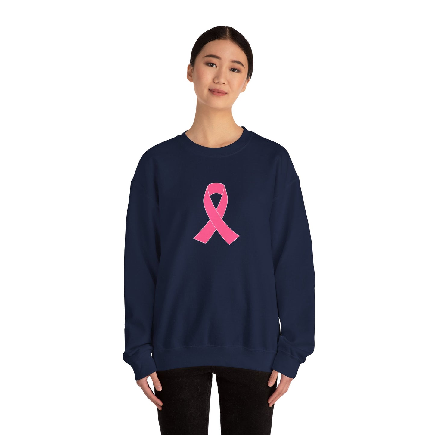 Pink Ribbon Logo Sweatshirt