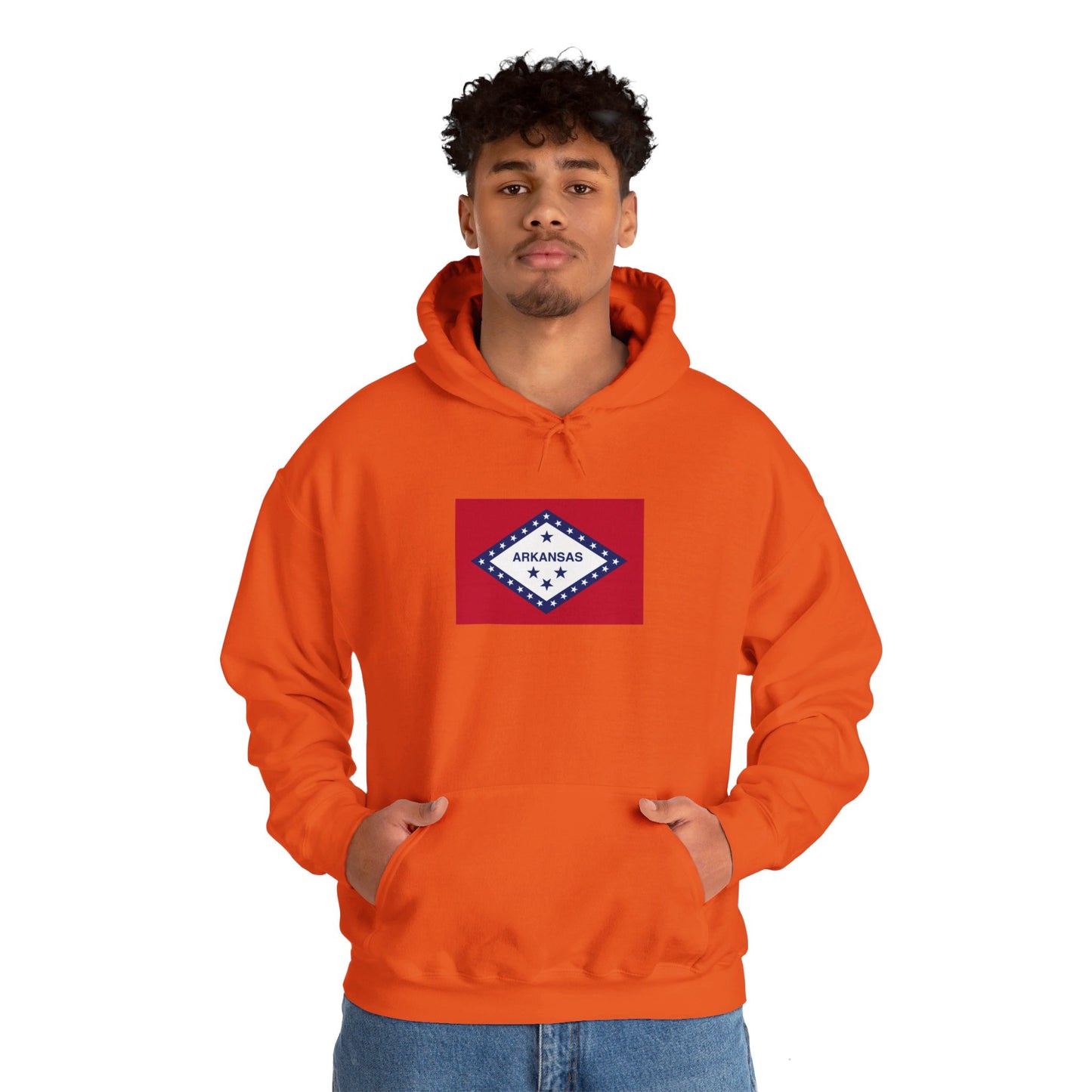 Arkansas Flag Hoodie