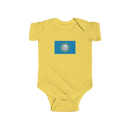 South Dakota Flag Onesie