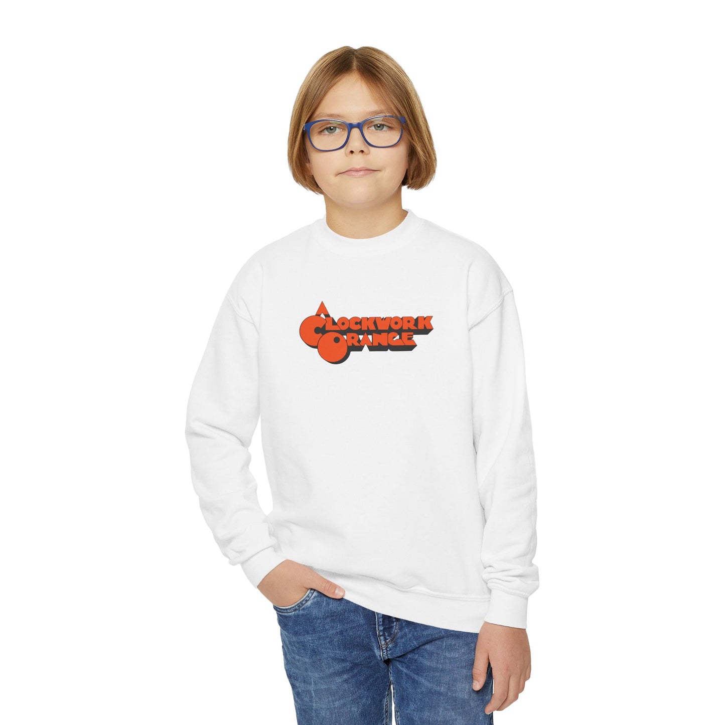 A Clockwise Orange Youth Sweatshirt