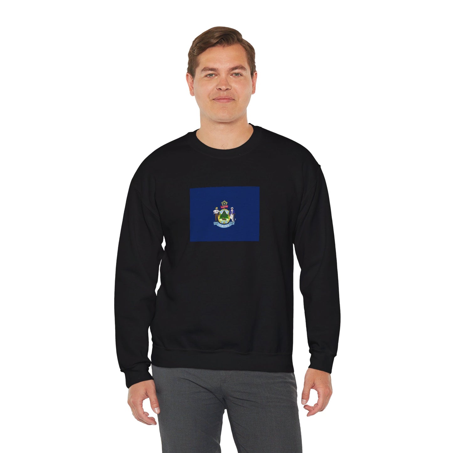 Maine Flag Sweatshirt