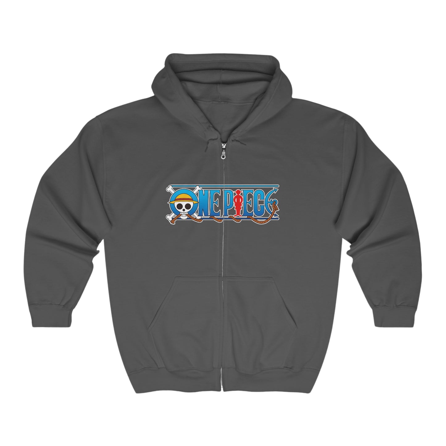 One Piece Anime Zip-Up Hoodie