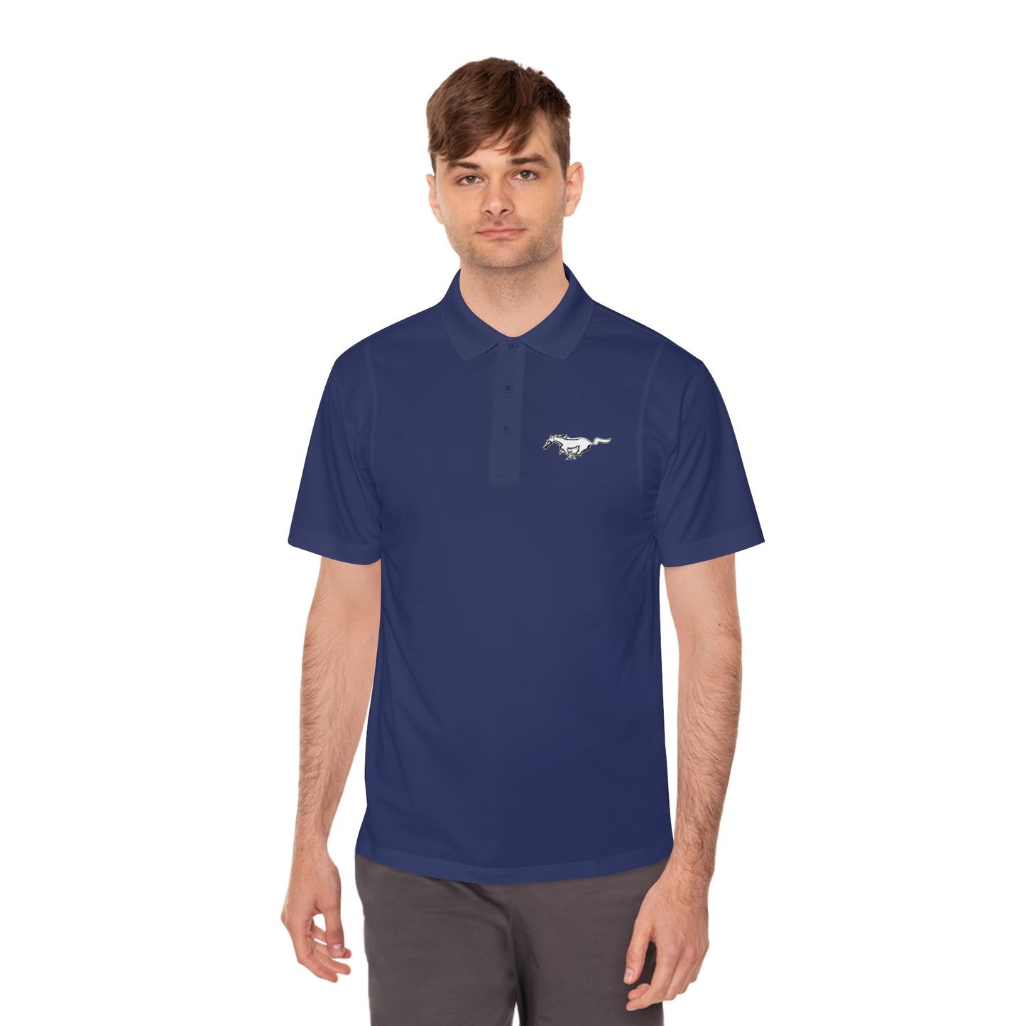 Mustang Horse Polo Shirt