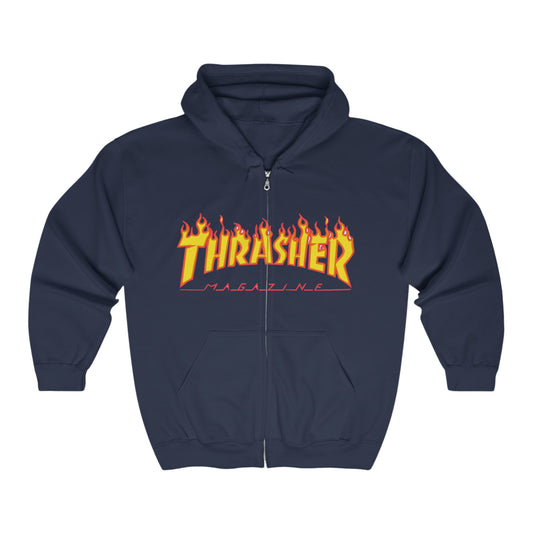 Thrasher Magazine Zip-Up Hoodie