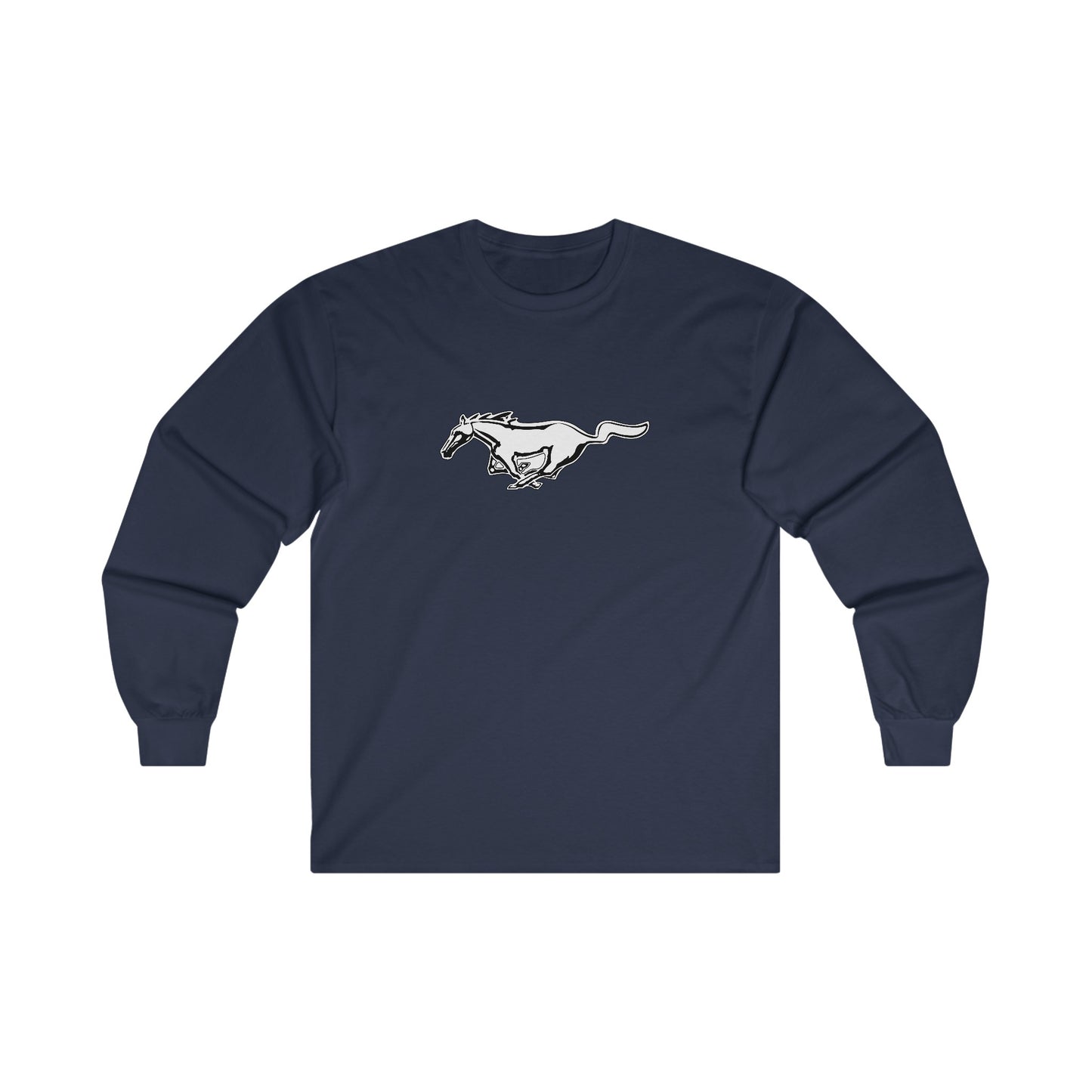 Mustang Horse Long Sleeve T-Shirt