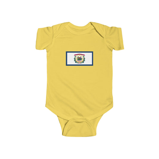 West Virginia Flag Onesie