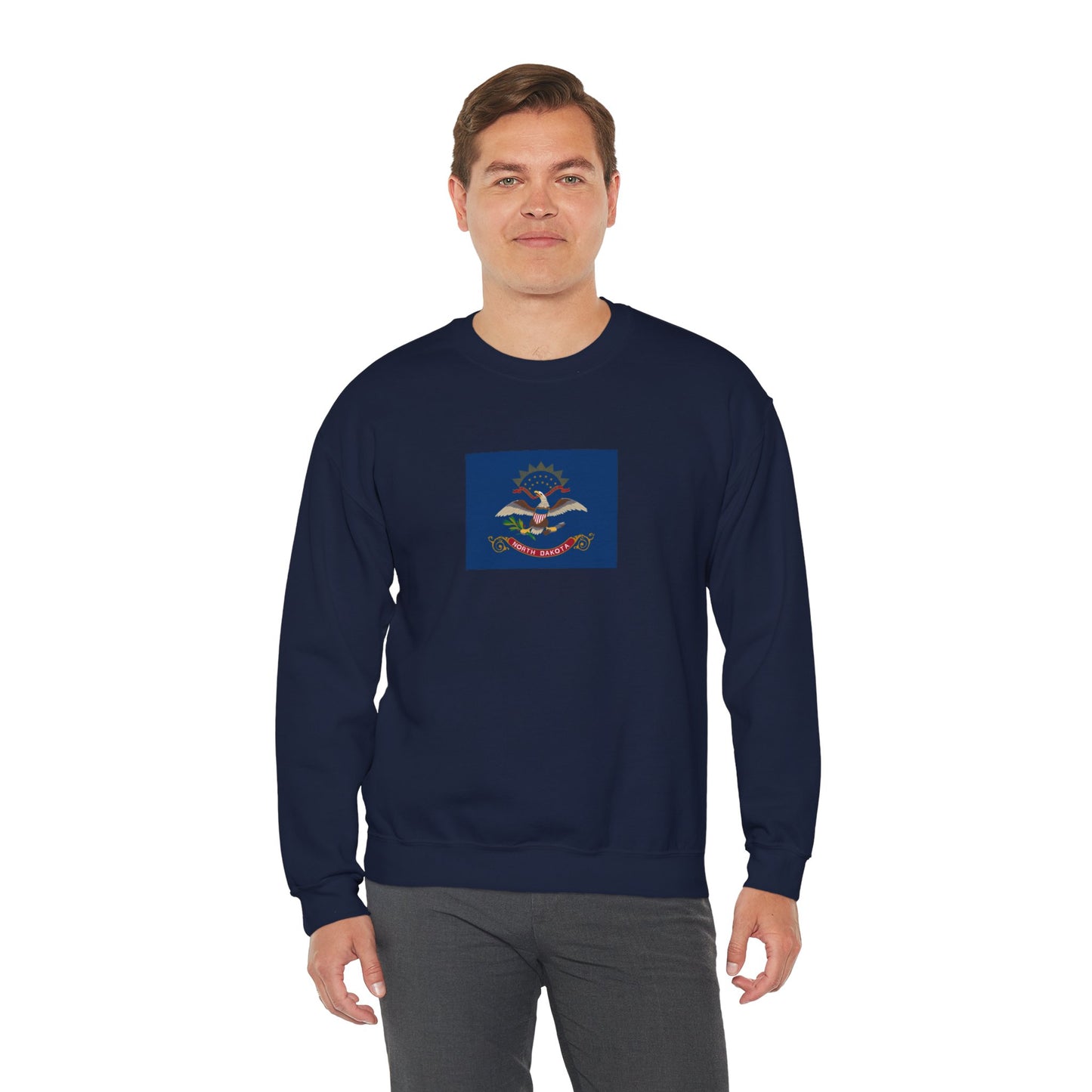 North Dakota Flag Sweatshirt