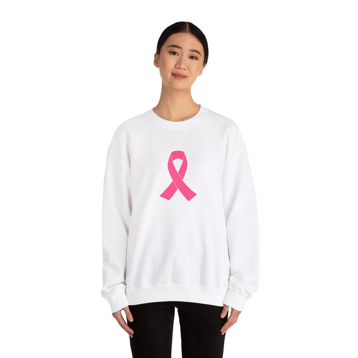 Pink Ribbon Logo Sweatshirt