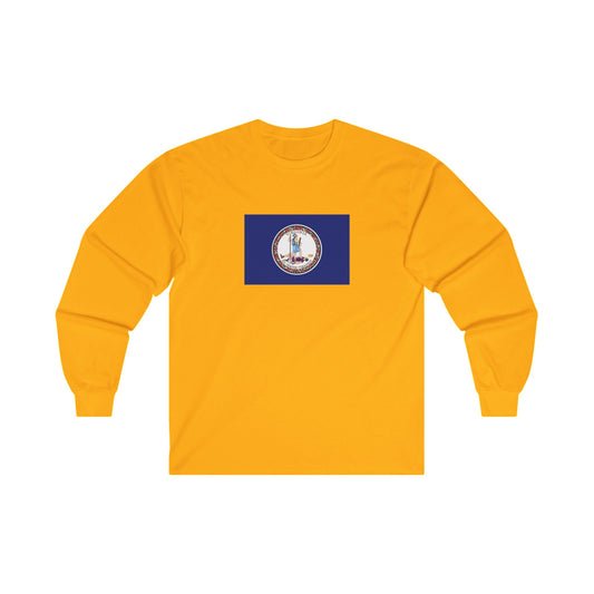 Virginia Flag Long Sleeve T-Shirt