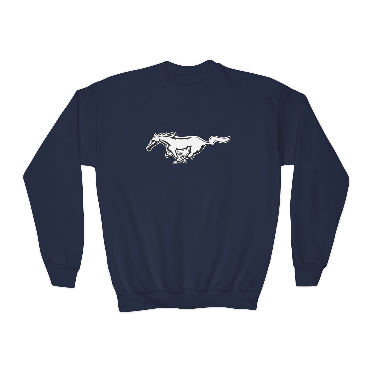 Mustang Horse Youth Sweatshirt