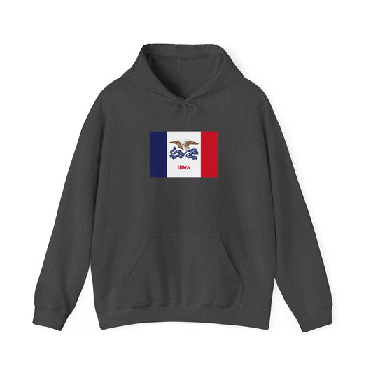 Iowa Flag Hoodie