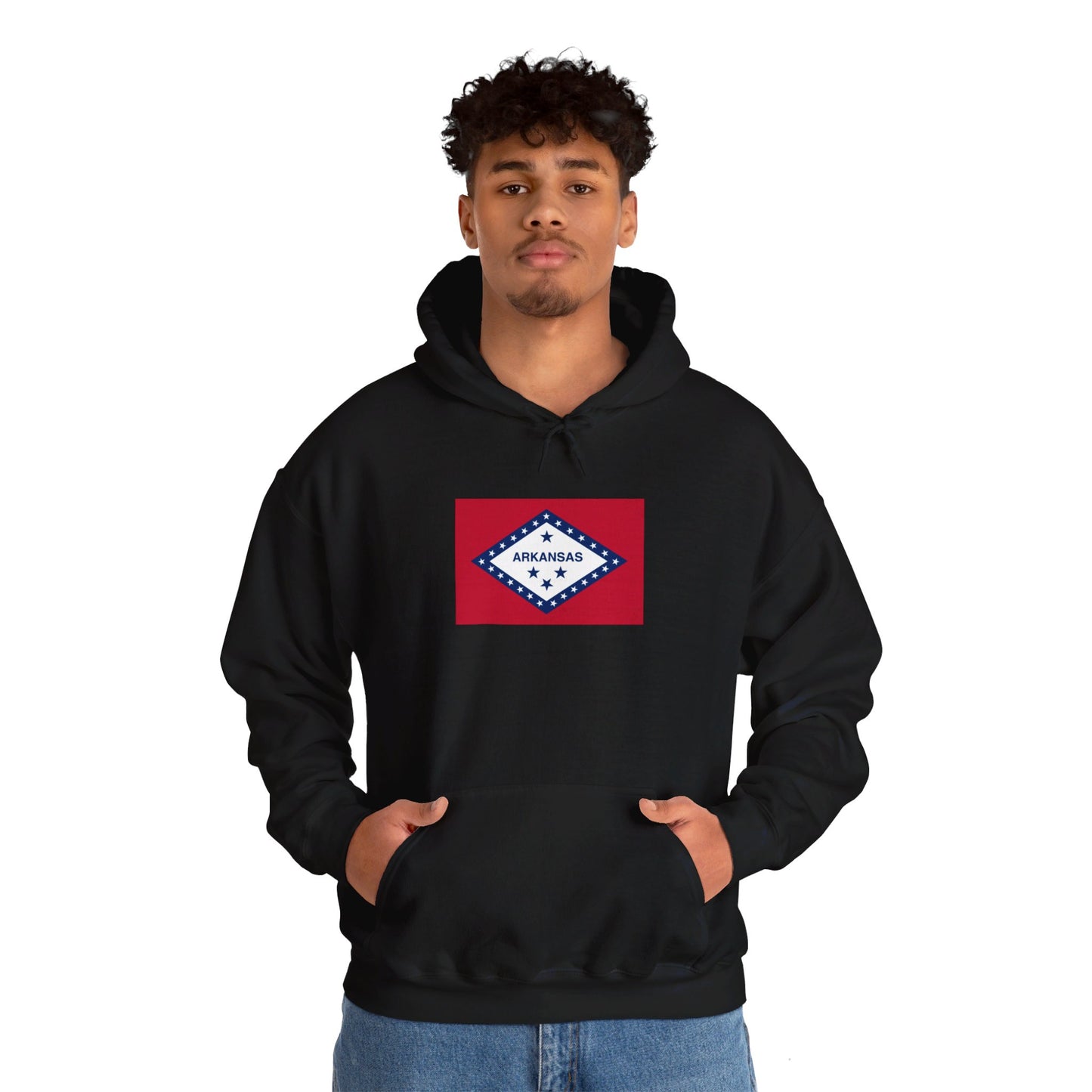 Arkansas Flag Hoodie