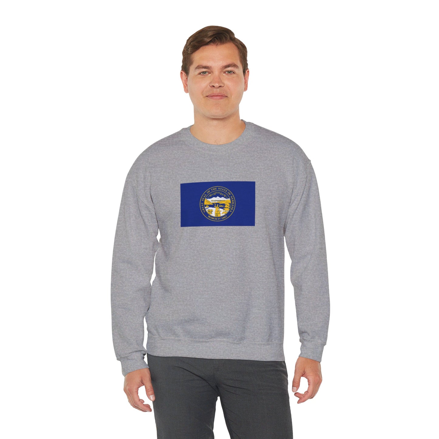 Nebraska Flag Sweatshirt