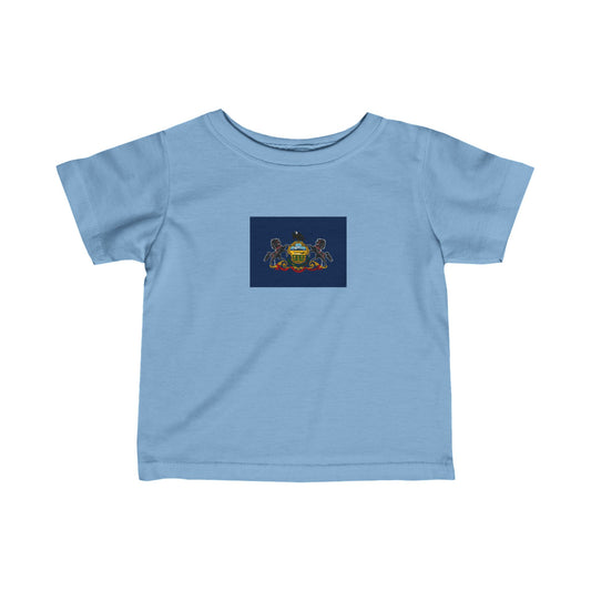 Pennsylvania Flag Baby T-Shirt