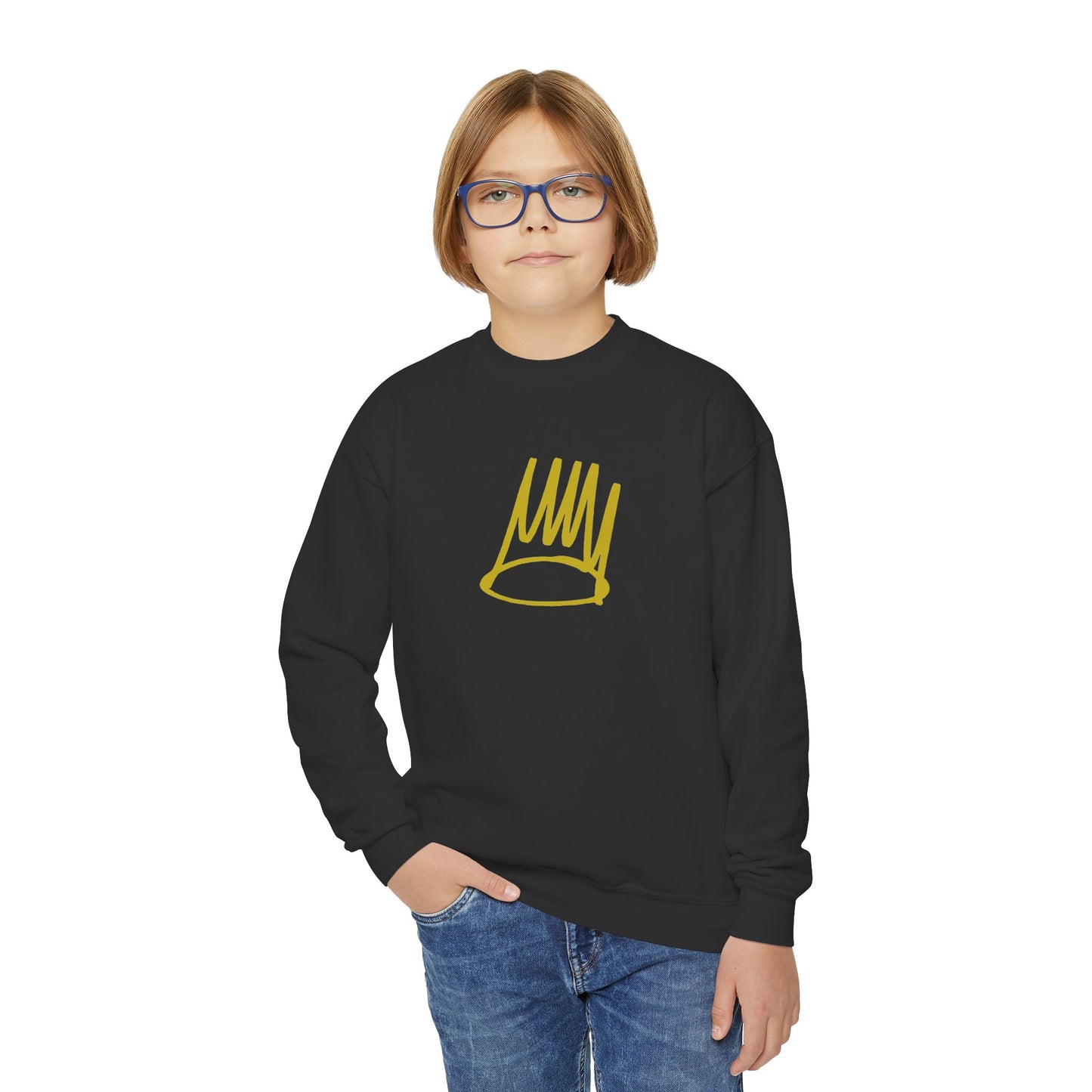 J Cole Crown Youth Sweatshirt