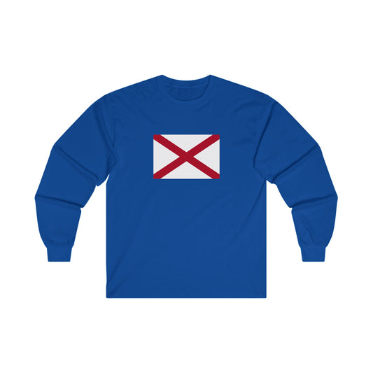 Alabama Flag Long Sleeve T-Shirt